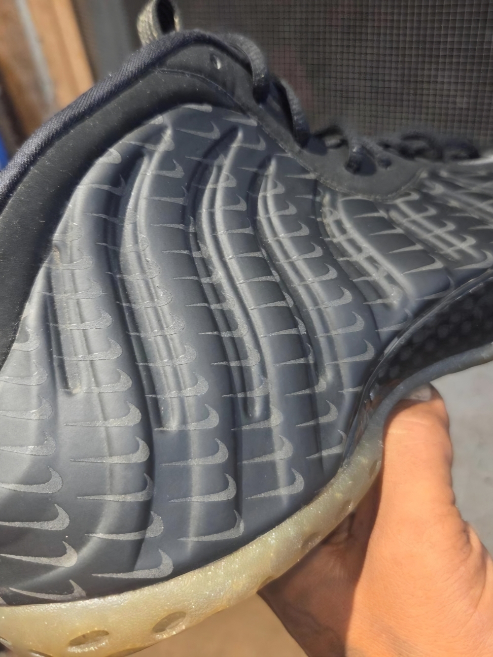 Nike Foamposite Pro Black size 11.5 #foamposite #basketball #nike #jordan #sneak